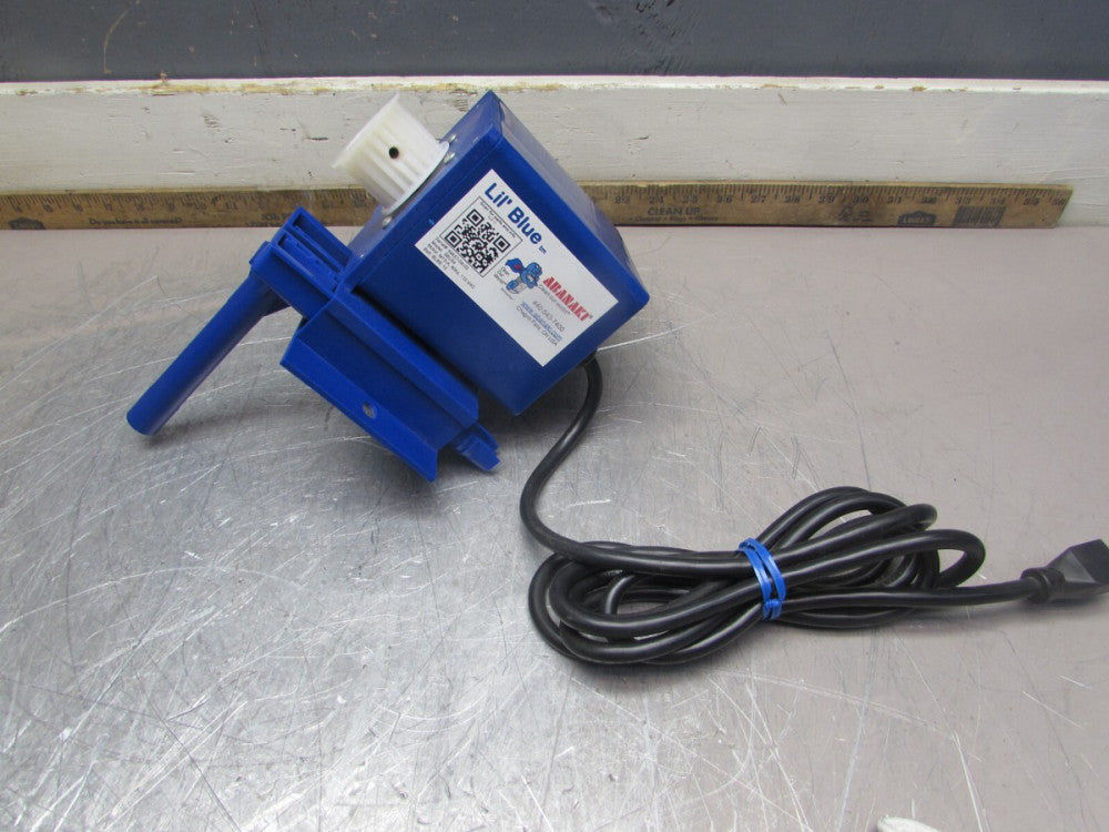 NEW! ABANAKI 3BU54 , LIL' BLUE OIL SKIMMER, 110V/ 1 gph, PUMP ONLY! MAKE OFFER!