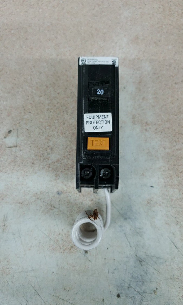 1) New Take Out! Eaton QBHGFEP1020 1p 20 amp Bolt on GFI Breaker