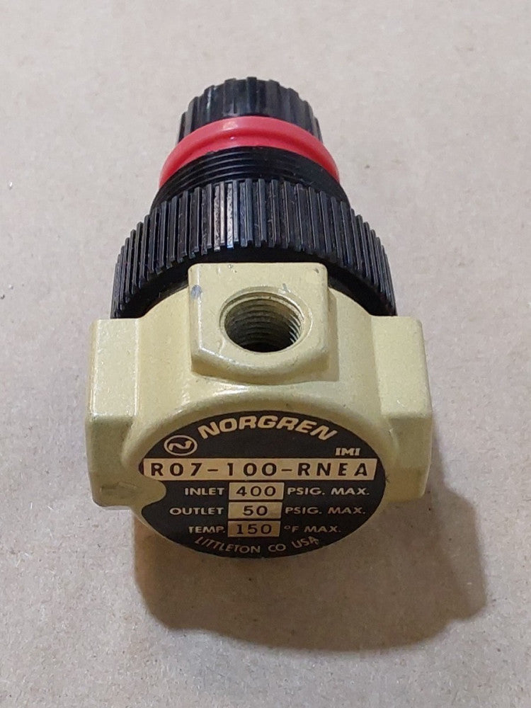 NORGREN R07-100-RNEA MINI PNEUMATIC PRESSURE REGULATOR