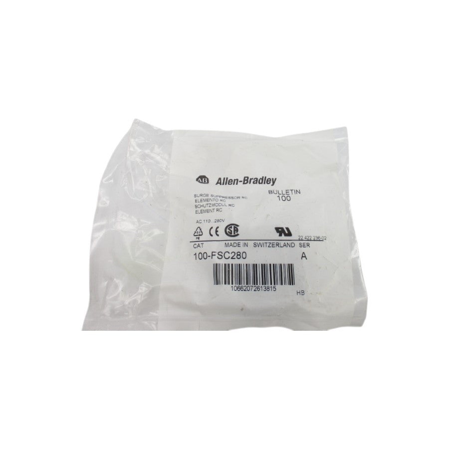 ALLEN BRADLEY 100-FSC280 SER. A 110-280VAC NSMP