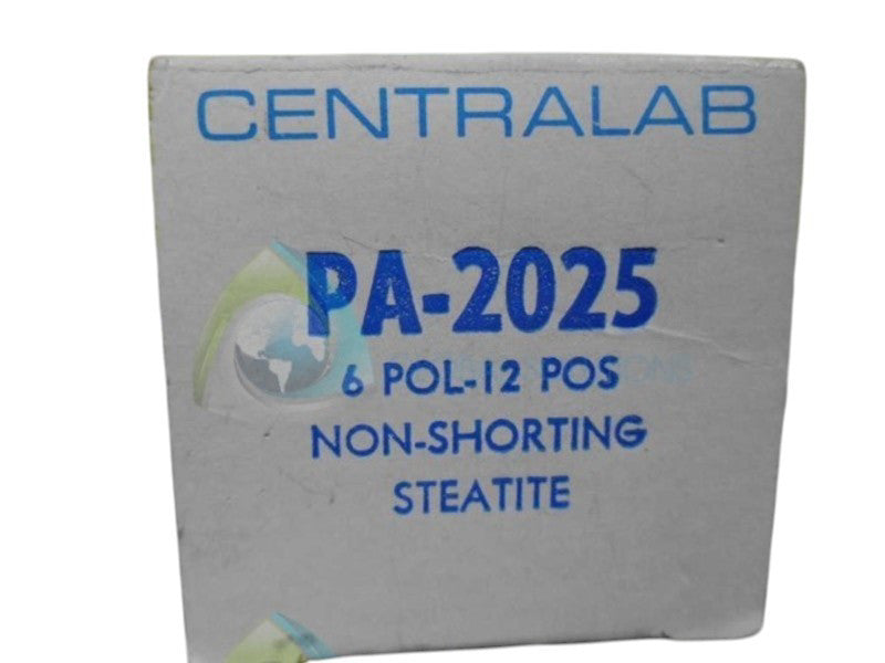 CENTRALAB PA-2025 ROTARY SWITCH NSMP