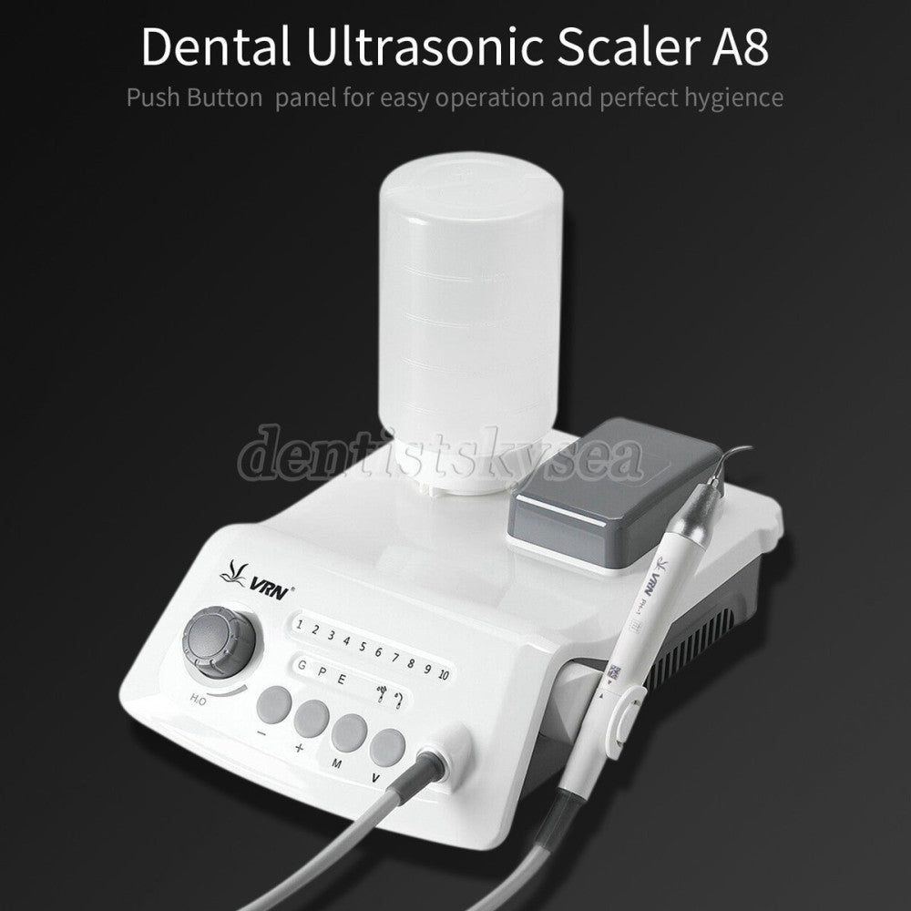 Dental LED Ultrasonic Piezo Scaler Handpiece Bottle Fit EMS Cavitron with Tips