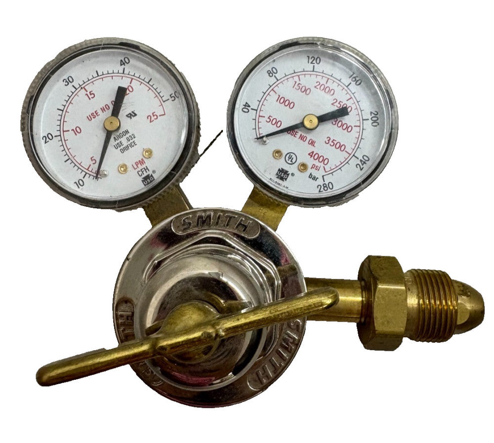 SMITH EQUIPMENT 31-50-580 FLOW GAUGE COMPRESSED GAS REGULATOR