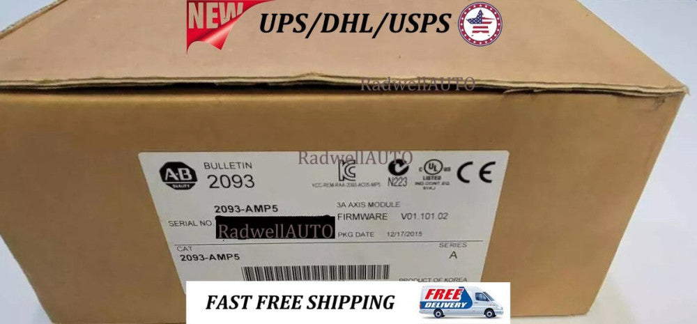 Allen Bradley AB 2093-AMP5 New Factory Sealed Kinetix 2000 Servo Drive