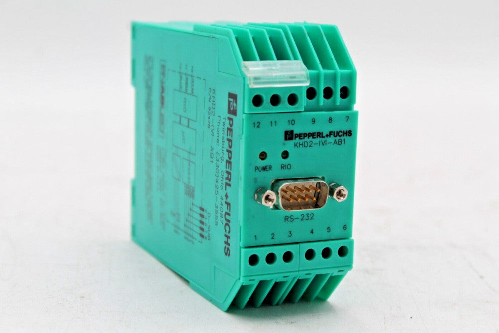Pepperl + Fuchs K-Systems KHD2-IVI-AB1 / 92478 Safety Relay