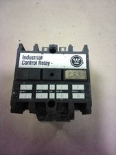 WESTINGHOUSE INDUSTRIAL CONTROL RELAY ARB420A 300 VOLTS 10AMPS STYLE 766A402G01