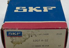 SKF 3207 A-2Z Angular Contact Ball Bearing, Bore 35mm Width 27mm 