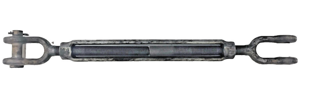 CROSBY Q TURNBUCKLE JAW TO JAW 35-1/2" X 53-1/2, TAKE UP: 18", #7 X 1-1/4"