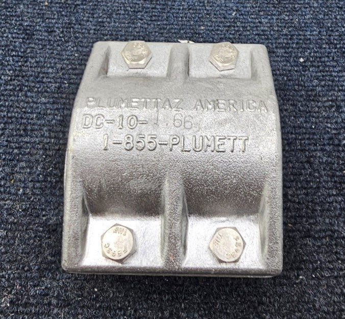 Plumettaz DC-10-1.66 1-855-PLUMETT Underground Duct Coupler