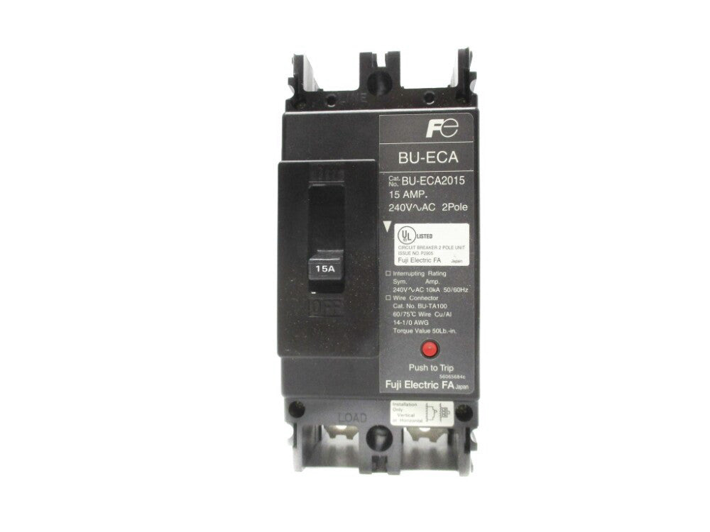 FUJI ELECTRIC BU-ECA2015 240VAC 15A NSNP