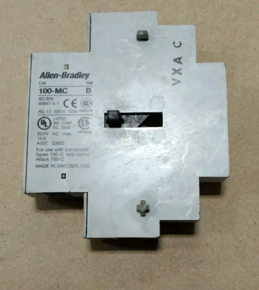 Allen Bradley 100-MC, Series B, Auxiliary Contact C32