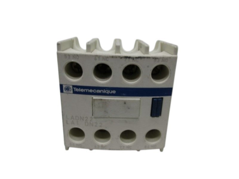 TELEMECANIQUE LADN22 CONTACTOR AUXILIARY CONTACT BLOCK  UNMP