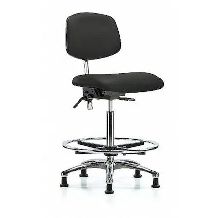 Zoro Select Br-Ncr-Vhbch-Cr-T0-A0-Cf-Rg-8540 Clean Room Chair Ergonomic Chair,