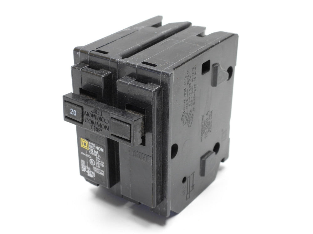 Square D 20A 2 Pole Circuit Breaker HOM220 DP-4075