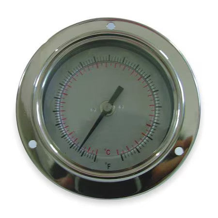 Dwyer Instruments Btpm260101 Panel Mount Bimetal Stem Thermometer, Range 0 To