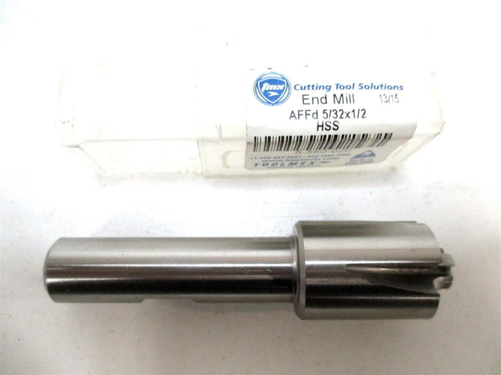 TMX (5-550-020) 3/4 x 1/2 x 1-1/8 x 3 4-Flute SE HSS Corner Rounding End Mill