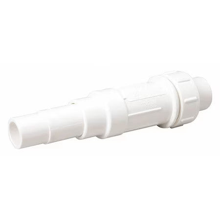 Zoro Select 160-505 Pvc Ez Span Repair Coupling, Solvent X Solvent, 1 In Pipe