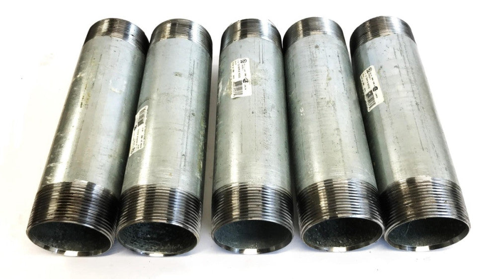 Picoma 3 inch x 12 inch Galvanized Conduit Nipple 5786, Box of 5, NOS