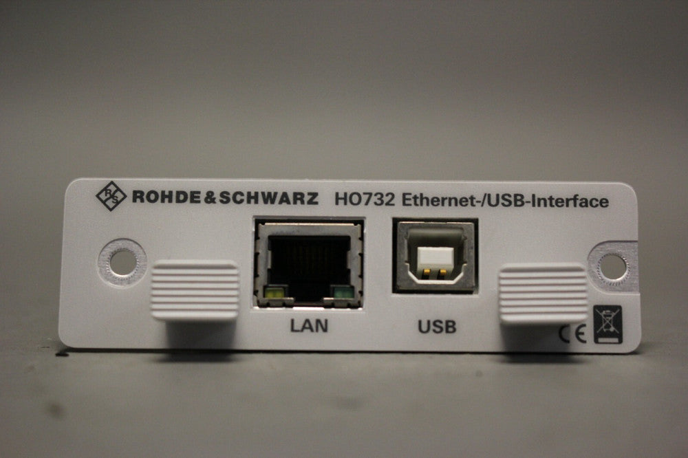 ROHDE & SCHWARZ HO732 ETHERNET/USB INTERFACE CARD