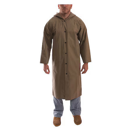 Tingley C12148 Magnaprene Flame Resistant Rain Coat, Tan, 4Xl