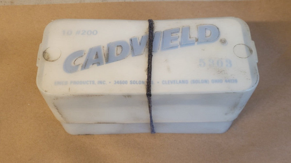 NOS Pack Of 10 Cadweld #200 Welding Material