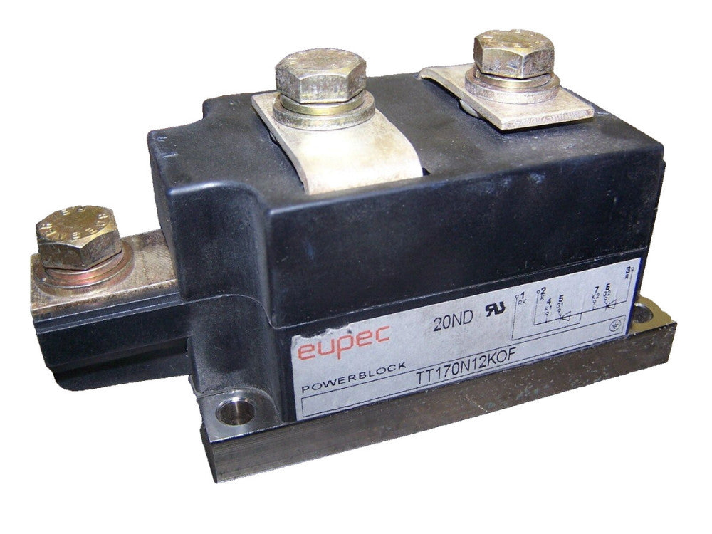 EUPEC POWERBLOCK THYRISTOR MODULE  TT170N12KOF