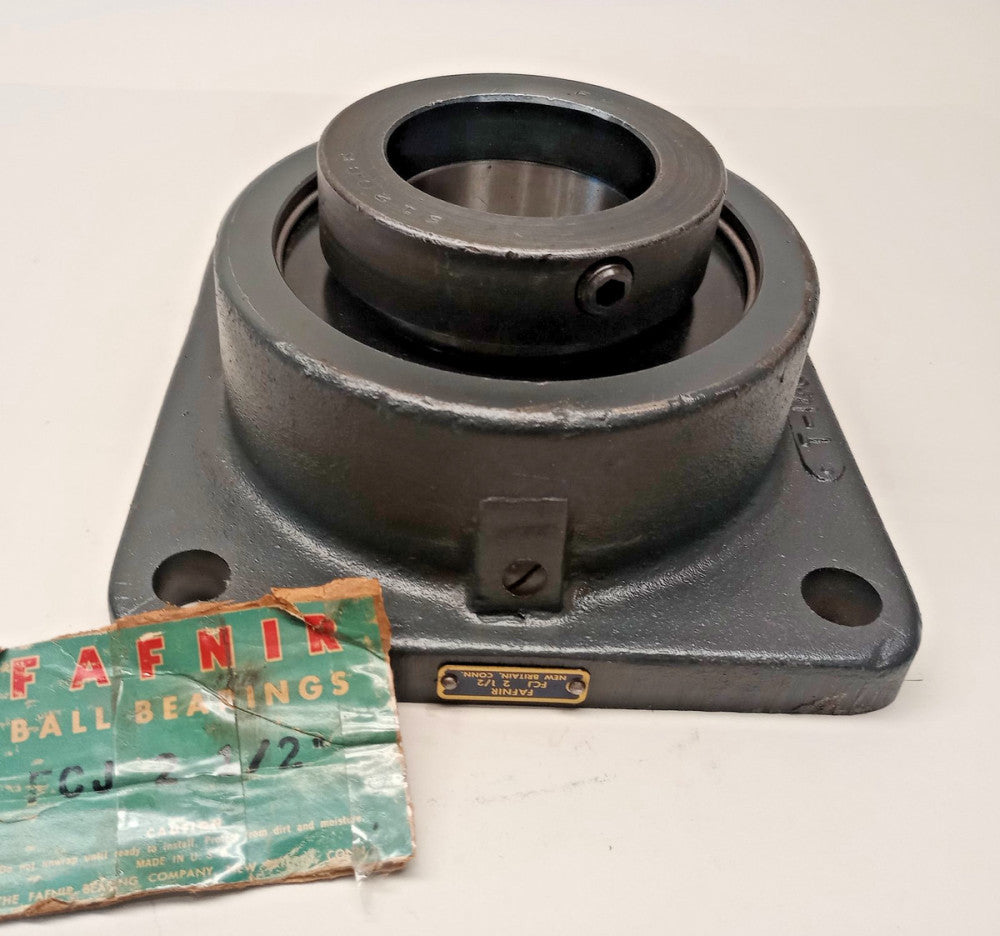 Fafnir FCJ-2-1/2 New Flange Ball Bearing 4-bolt 2.50 inch bore FCJ2-1/2 Timken