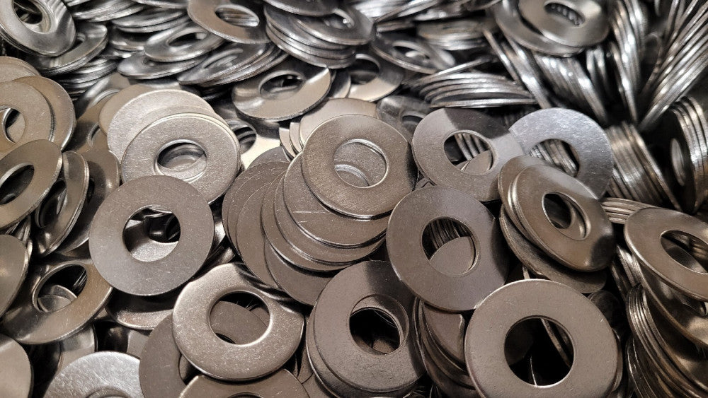 Lot Of 250 1/2" Flat Washers 304 Stainless Steel 1/2"x1-1/4"x1/16"
