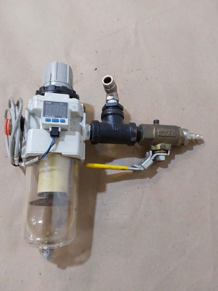 SMC AW40-N04E3-Z-B Pneumatic Regulator Filter Assy AW40N04E3ZB