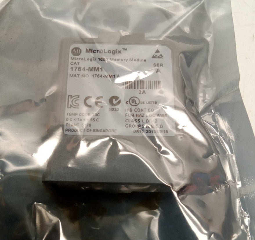 Allen-Bradley 1764-MM1 Ser. A MicroLogix 1500 Memory Module 
