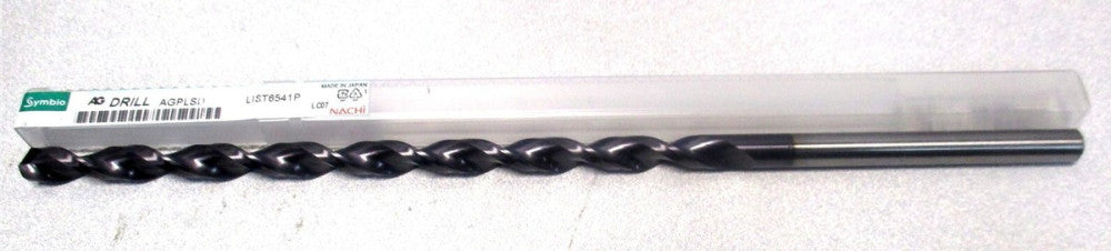 Nachi (1373081) 5/16" x 165mm x 240mm 118° 2-Flute HSS-Co AG Power Long Drill
