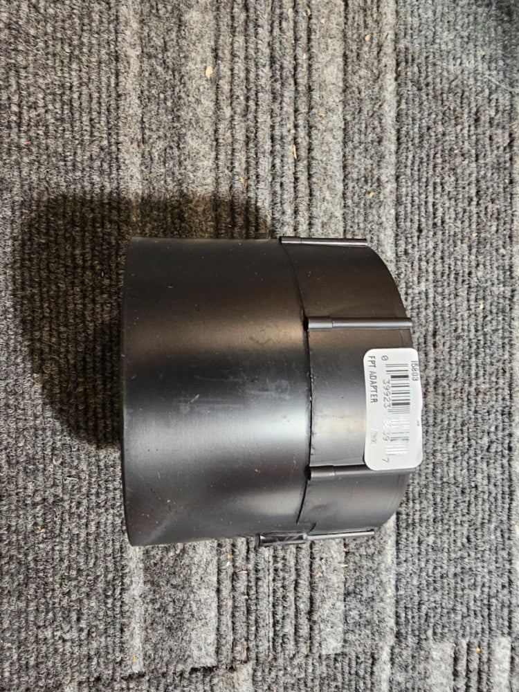 (QTY 10) NIBCO 72893 I5803 Drain, Waste & Vent Adapter: 3" Fitting, ABS, Black