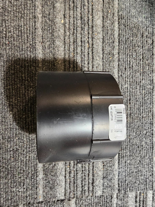 (QTY 10) NIBCO 72893 I5803 Drain, Waste & Vent Adapter: 3" Fitting, ABS, Black