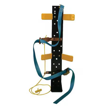 Zoro Select 6Gmp7 Bracket, Black/Yellow, Nylon, Thermoplastic