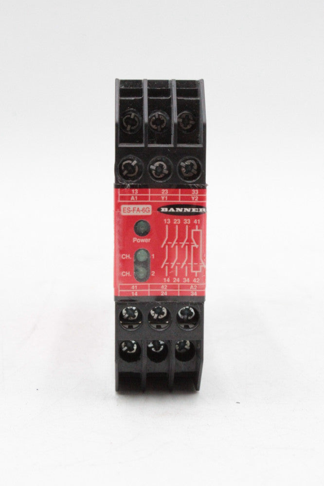 Banner ES-FA-6G Fail-Safe Emergency Stop Controller