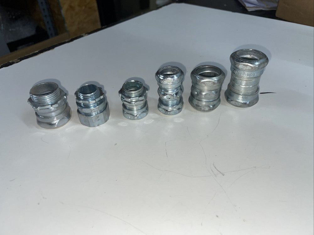 PACKAGE OF DIFFERENT SIZE OF FITTINGS  QTY 140