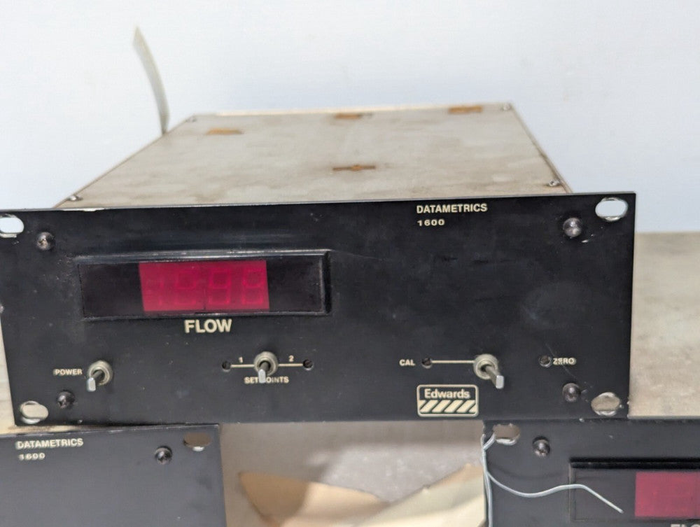 Datametrics Edwards Controller 1600, W833-01-110 And Returns