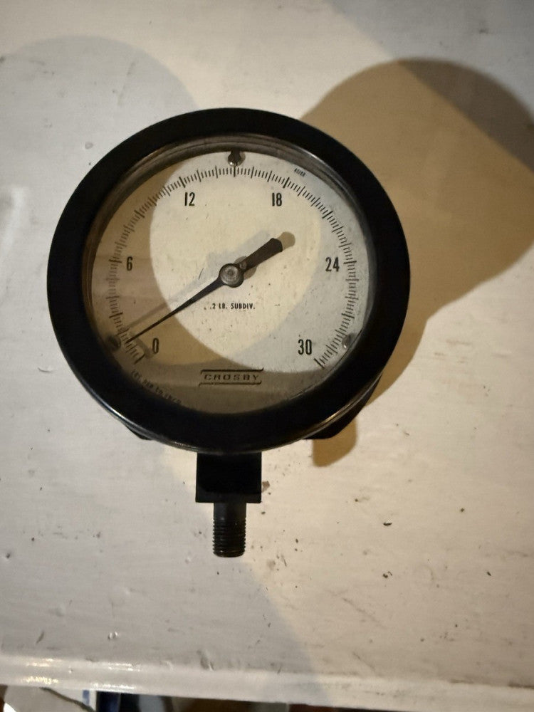 Black Crosby Psi Gauge .2 Lb
