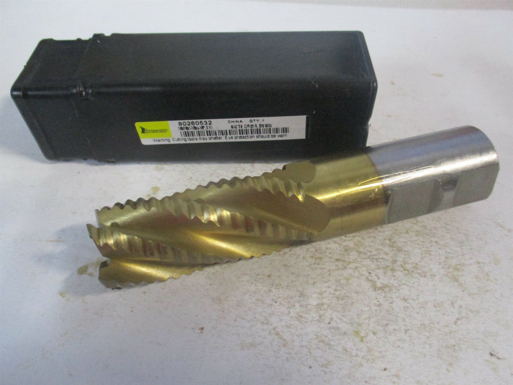 (723-6787) 7/8" x 1-7/8" x 7/8" x 4-1/8" OAL Cobalt 5Fl Roughing Square End Mill