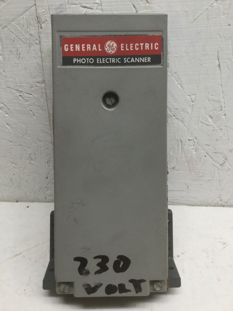 GE 3S7505PS510B6 Photo Electric Scanner 230V 50/60 Cycles