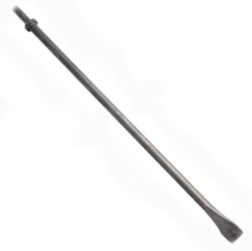 Scraper 450mm 17" Inch Long Air Pneumatic Hammer Chisel Round Collar Flat Chi...