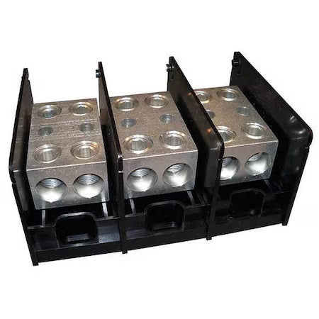 Mersen Mpdb69093 Pwr Dist Block,760A,3P,2P Secndry,600Vac