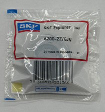 SKF 6200-2Z/GJN Deep Groove Ball Bearing, Bore 10mm Width 9mm 