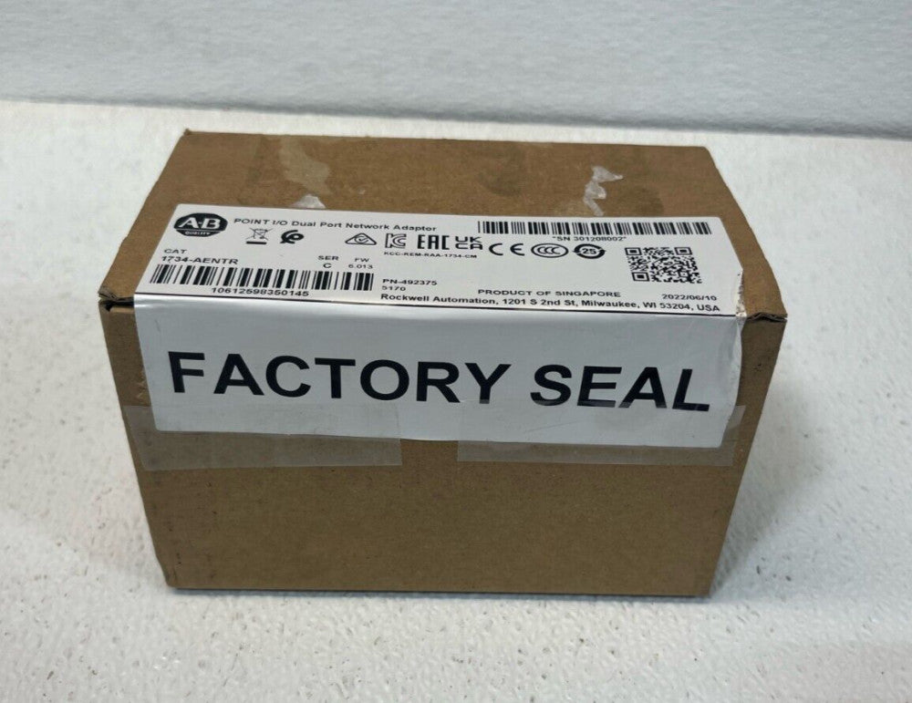 Allen-Bradley 1734-AENTR SER C FW 6.013 Network Adaptor PN-492375