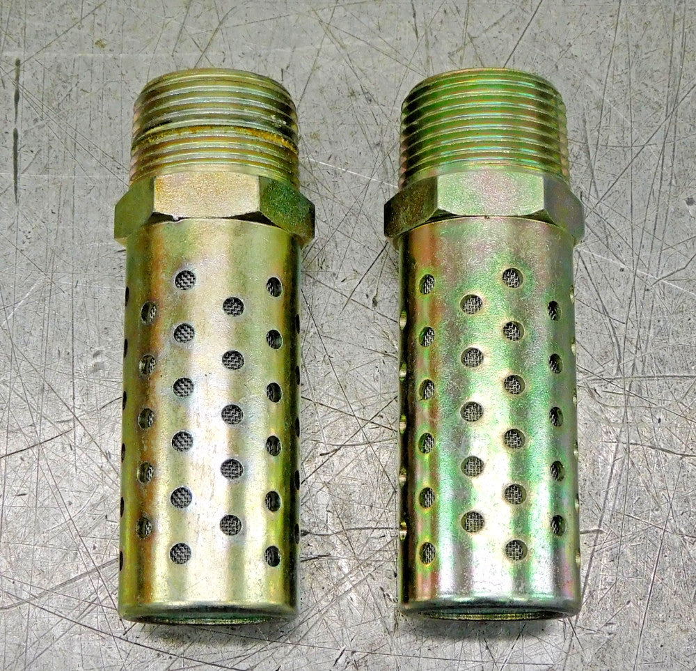 Numatics M5MN Pneumatic Air Muffler / Silencer 3/4" NPT Lot of Two (2)