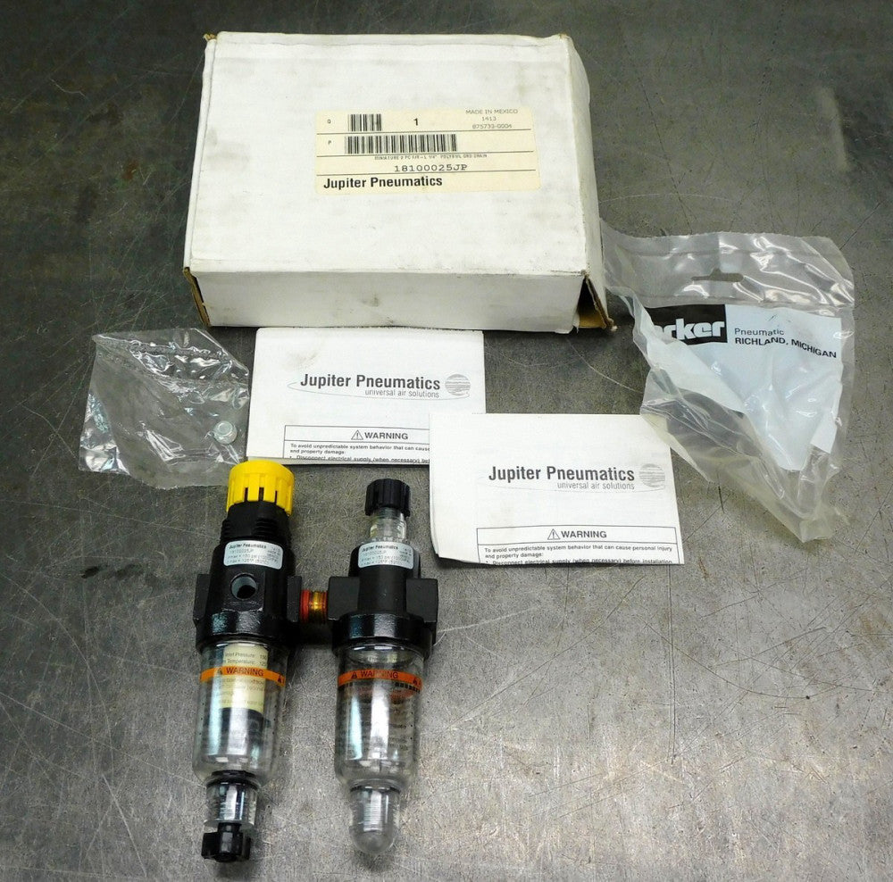 Jupiter Pneumatics 18100025JP Polycarbonate Bowl 150PSI 24SCFM 1/4" NPT
