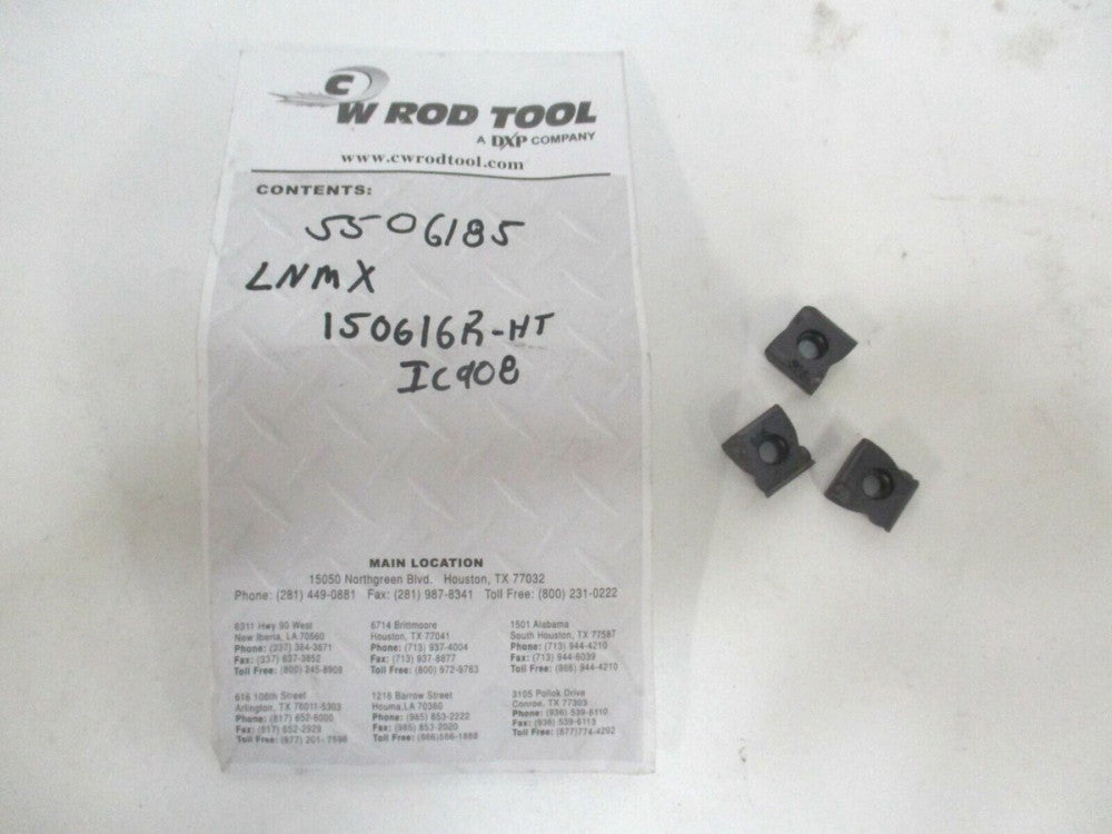Iscar (5506185) LNMX150616 HT IC908 Grade Carbide Turning Insert - Pack of 3