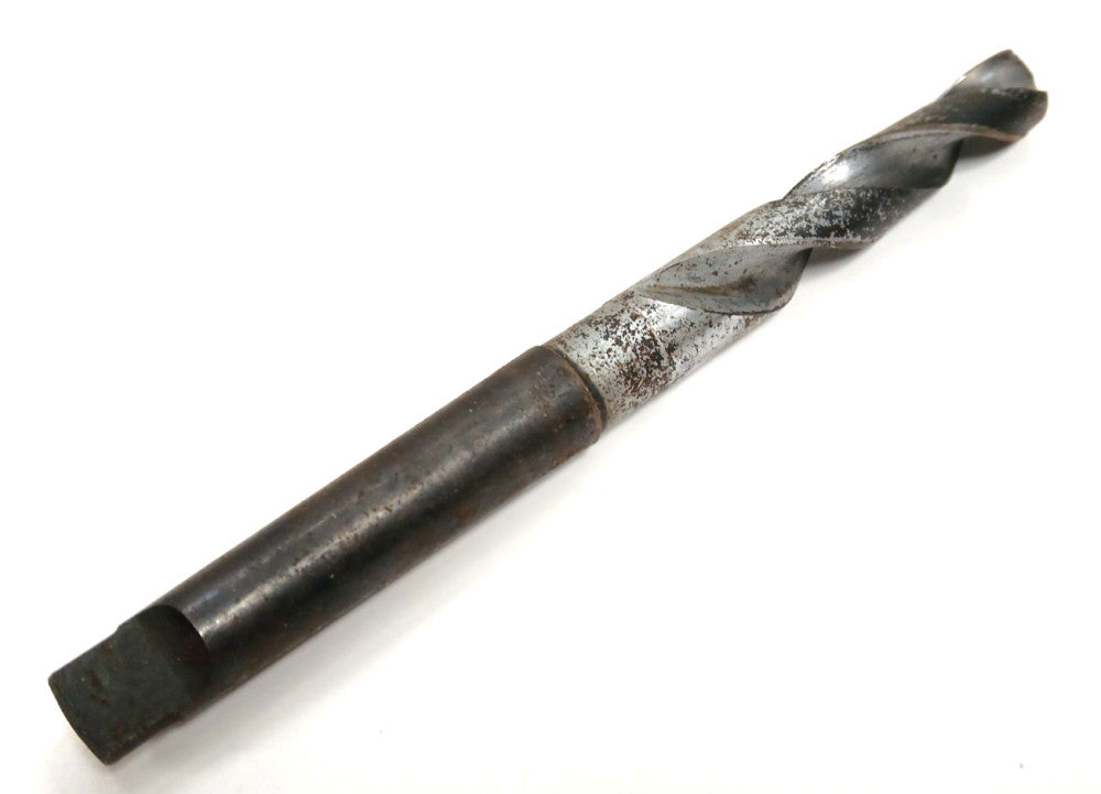 DORMER 11/16 TAPER SHANK TWIST DRILL BIT HS 2 FLUTE MT#2 OAL 8-1/4" LOC 3-1/2"
