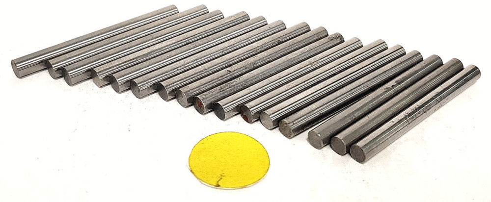 ASSORTED LOT MEYER GAGE PIN 2" OAL STEEL MATERIAL ****LOT OF 16***