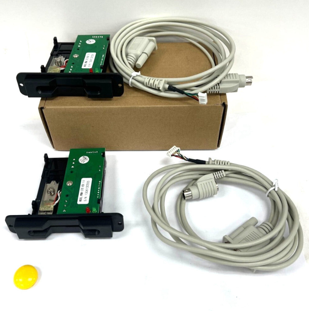 GAMING MACHINE HALF INSERT MAGNETIC CARD READER  WBM-1370 W/CABLE  LOT OF 2